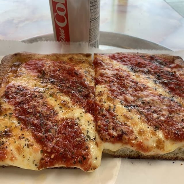 Grandma Pizza Slice.